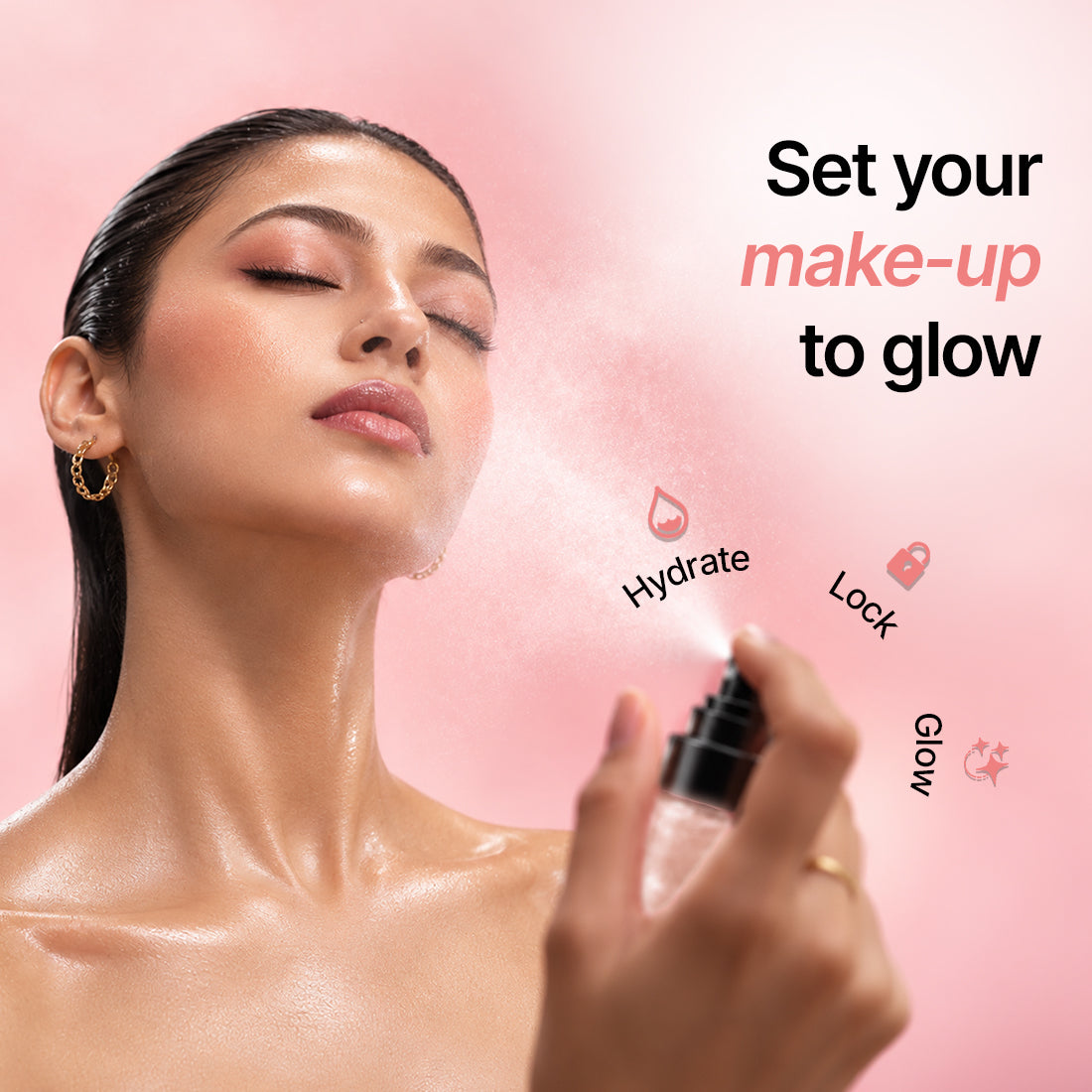 Sotrue Celeb Glow Makeup Fixer Spray | Long-Wear Setting Spray