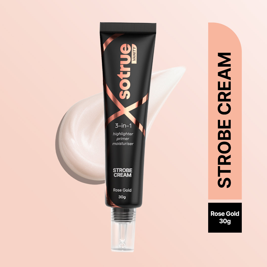 3-in-1 Illuminating Strobe Cream | Rose Gold