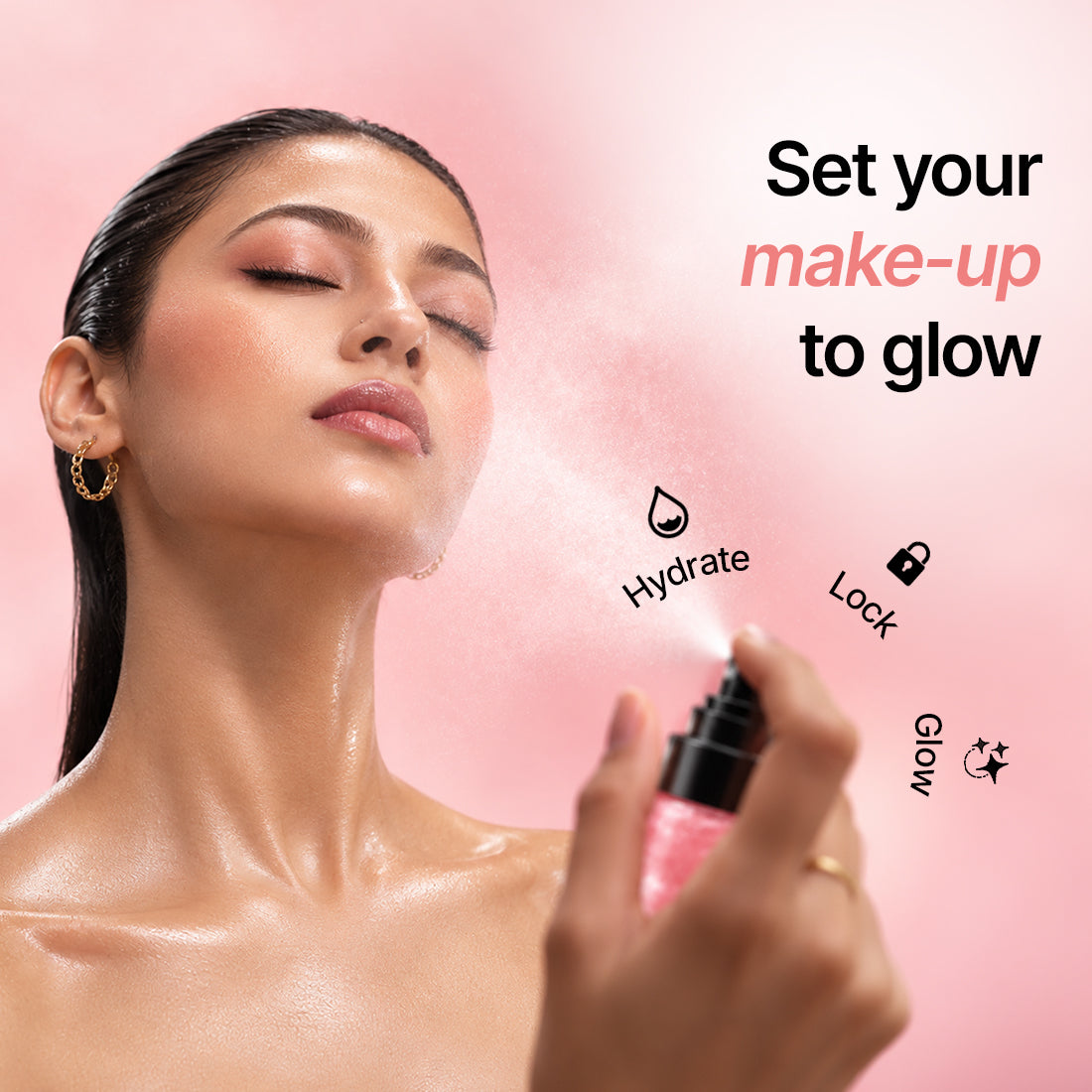 Sotrue Celeb Glow Makeup Fixer Spray | Long-Wear Setting Spray