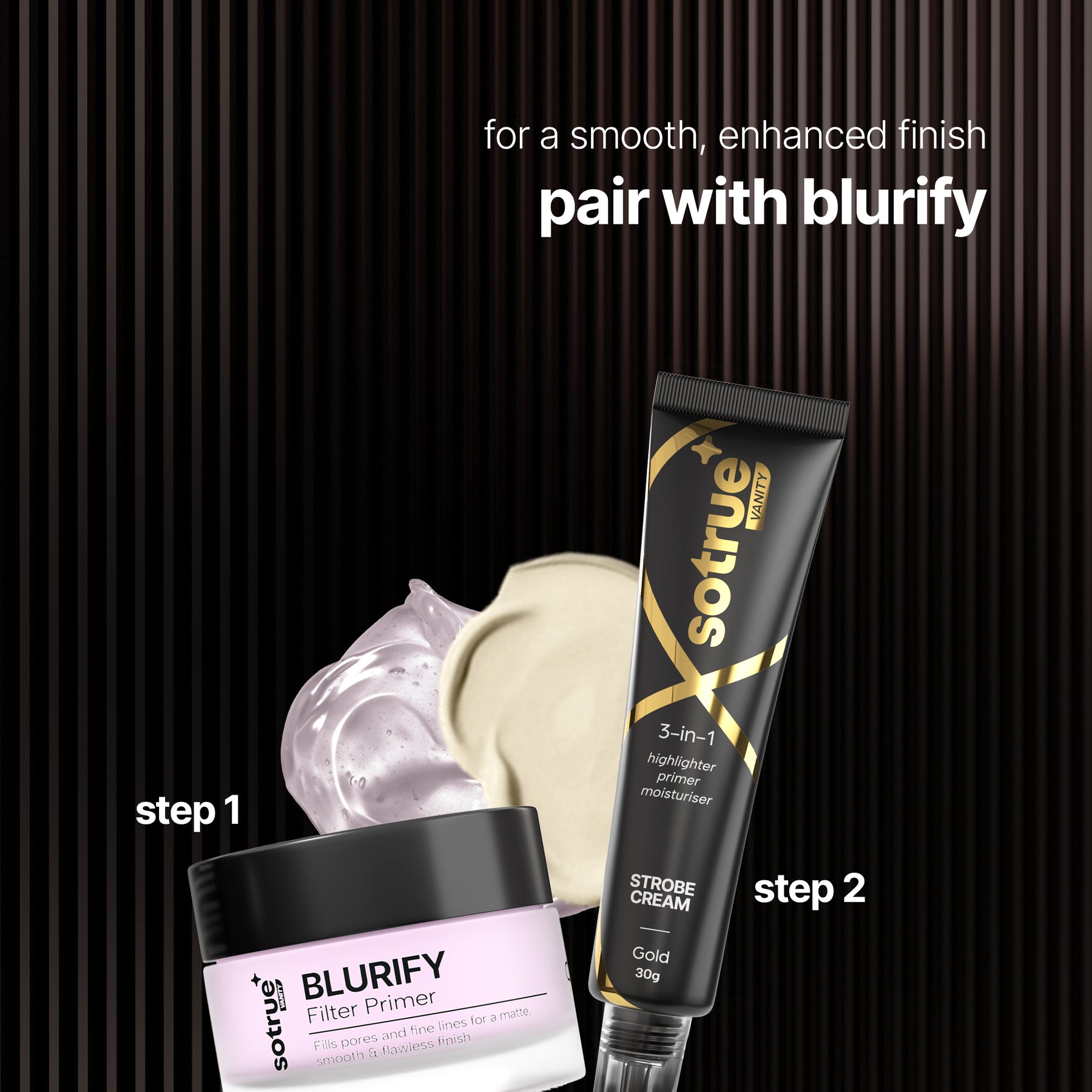3-in-1 Illuminating Strobe Cream | Gold