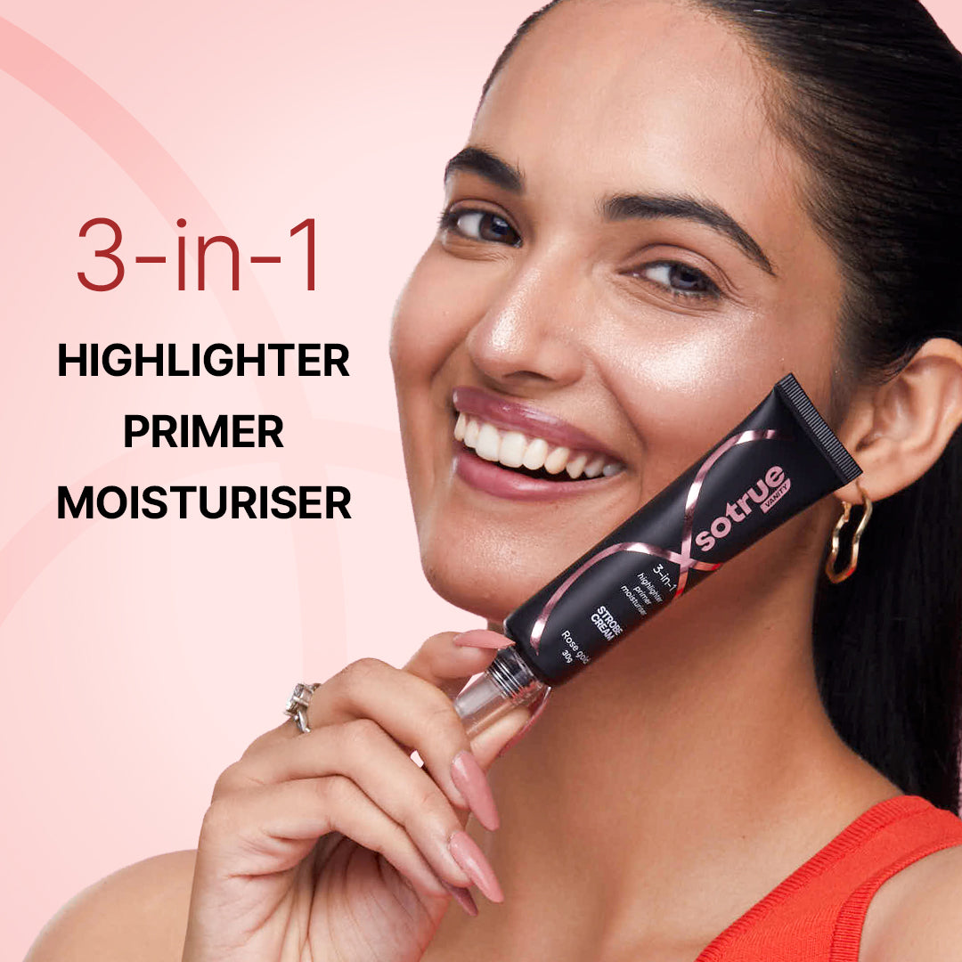 3-in-1 Illuminating Strobe Cream | Rose Gold