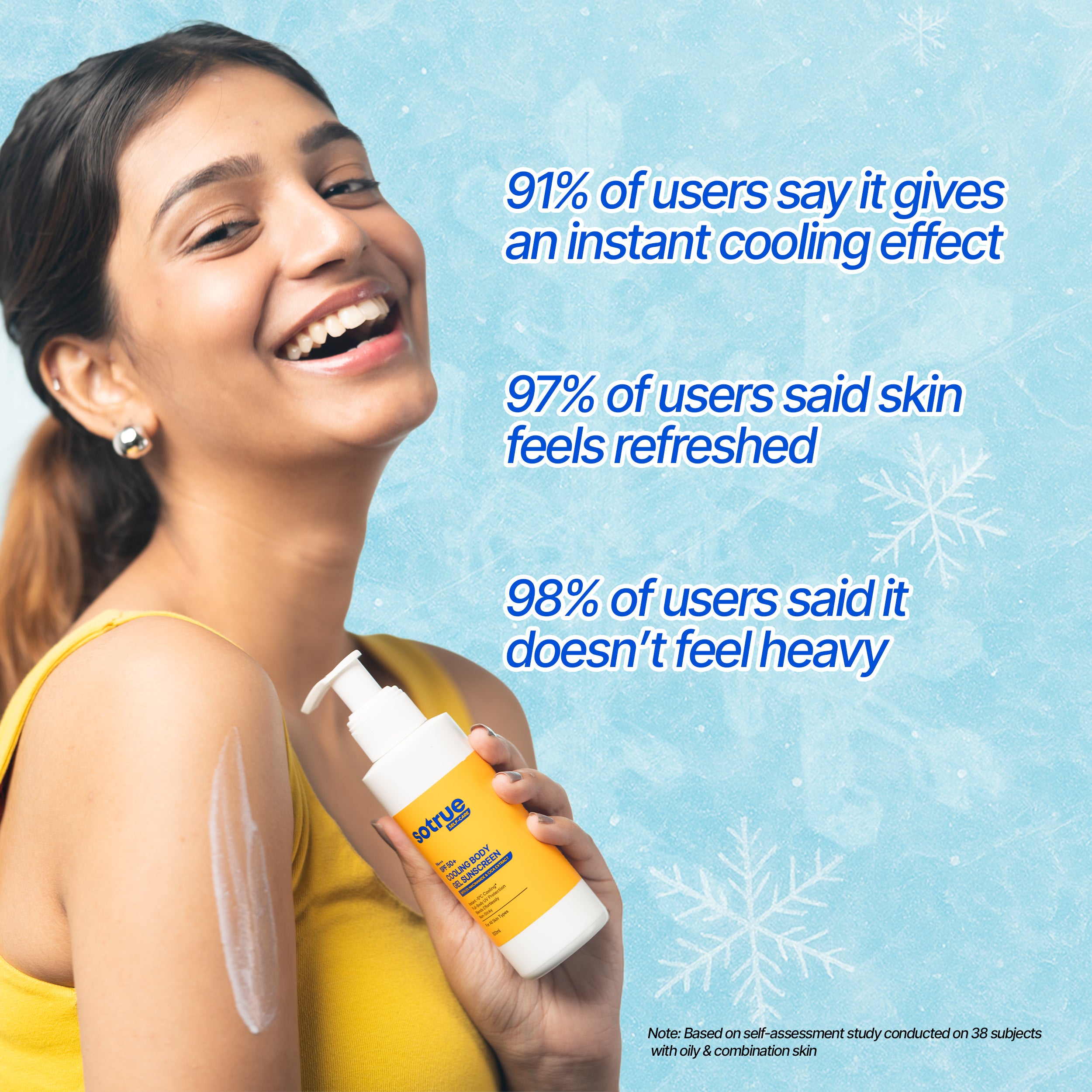 Cooling Body Gel Sunscreen | SPF 50+ PA+++