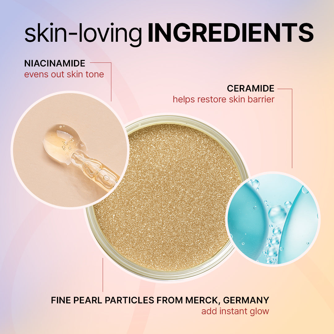 Glow & Define Combo | Strobe Cream & Kohl Pencil | Gold