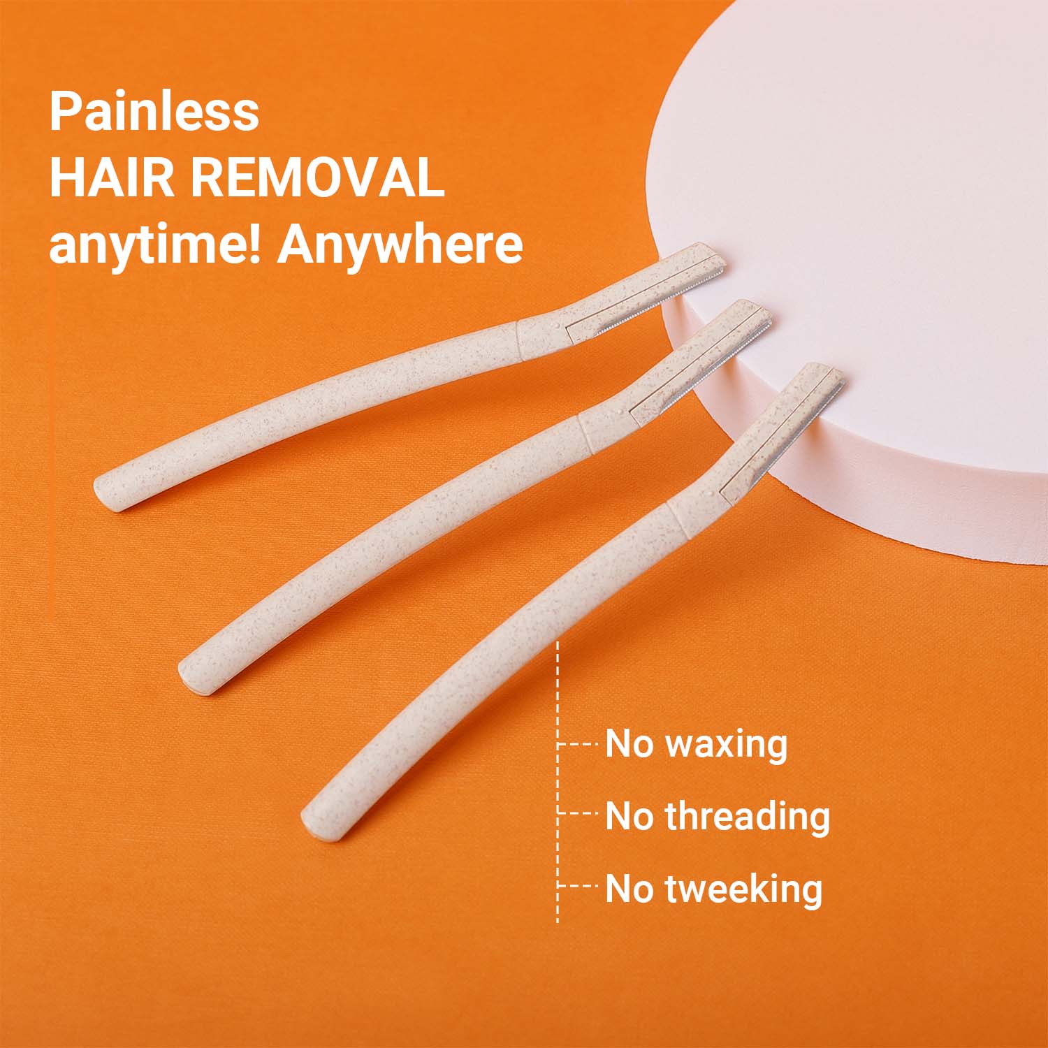 Reusable Facial Razor for Women (3 Units)