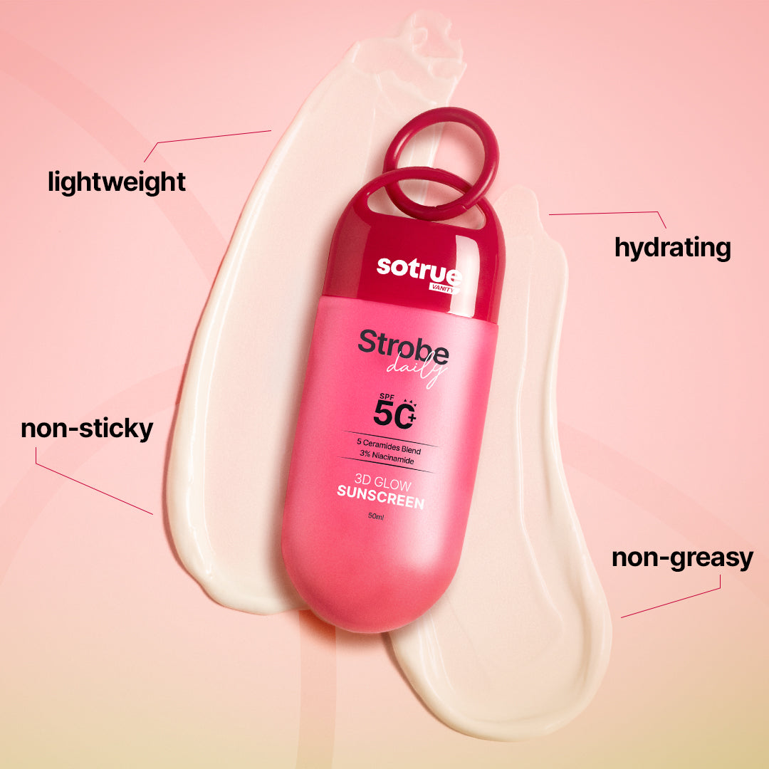 Daily Strobe Cream with SPF 50+ | Rose Gold