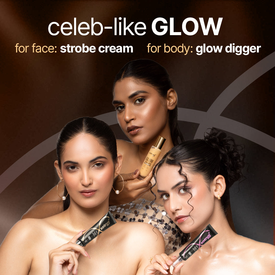 Glow Digger Body Glow Spray | SPF 50+ PA+++ | Instant Radiant Shine | 30ml