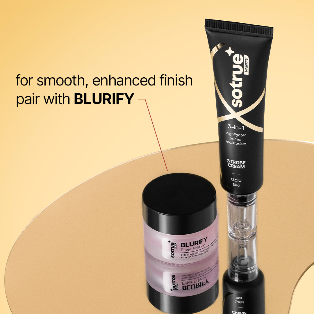 3-in-1 Illuminating Strobe Cream | Gold