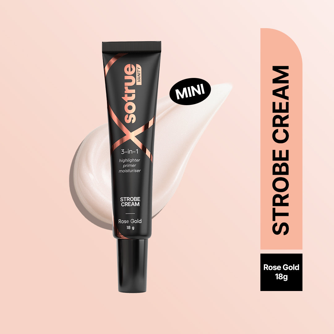3-in-1 Mini Strobe Cream | Rose Gold 18ml