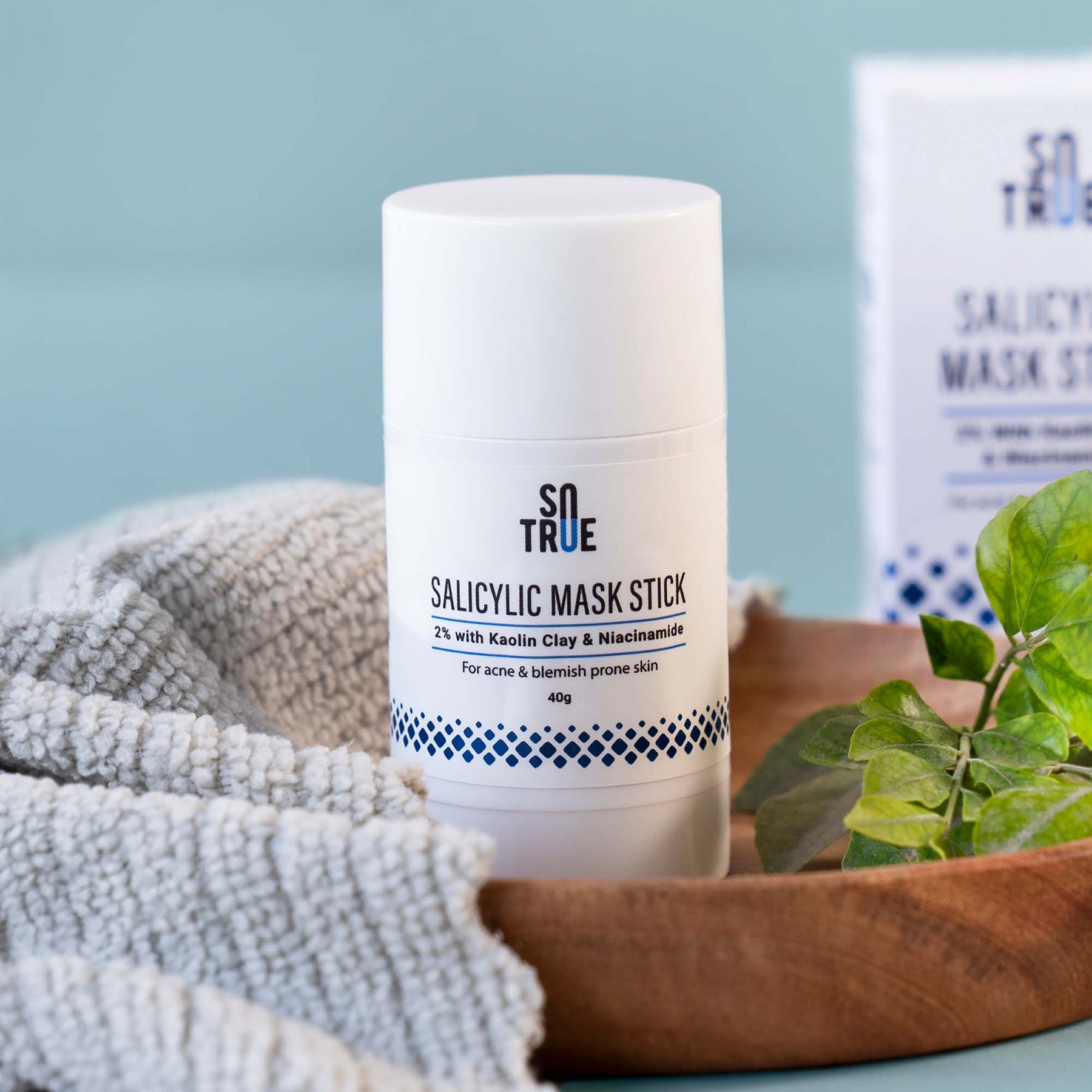 2% Salicylic Acid Face Mask Stick with Kaolin Clay 40 g
