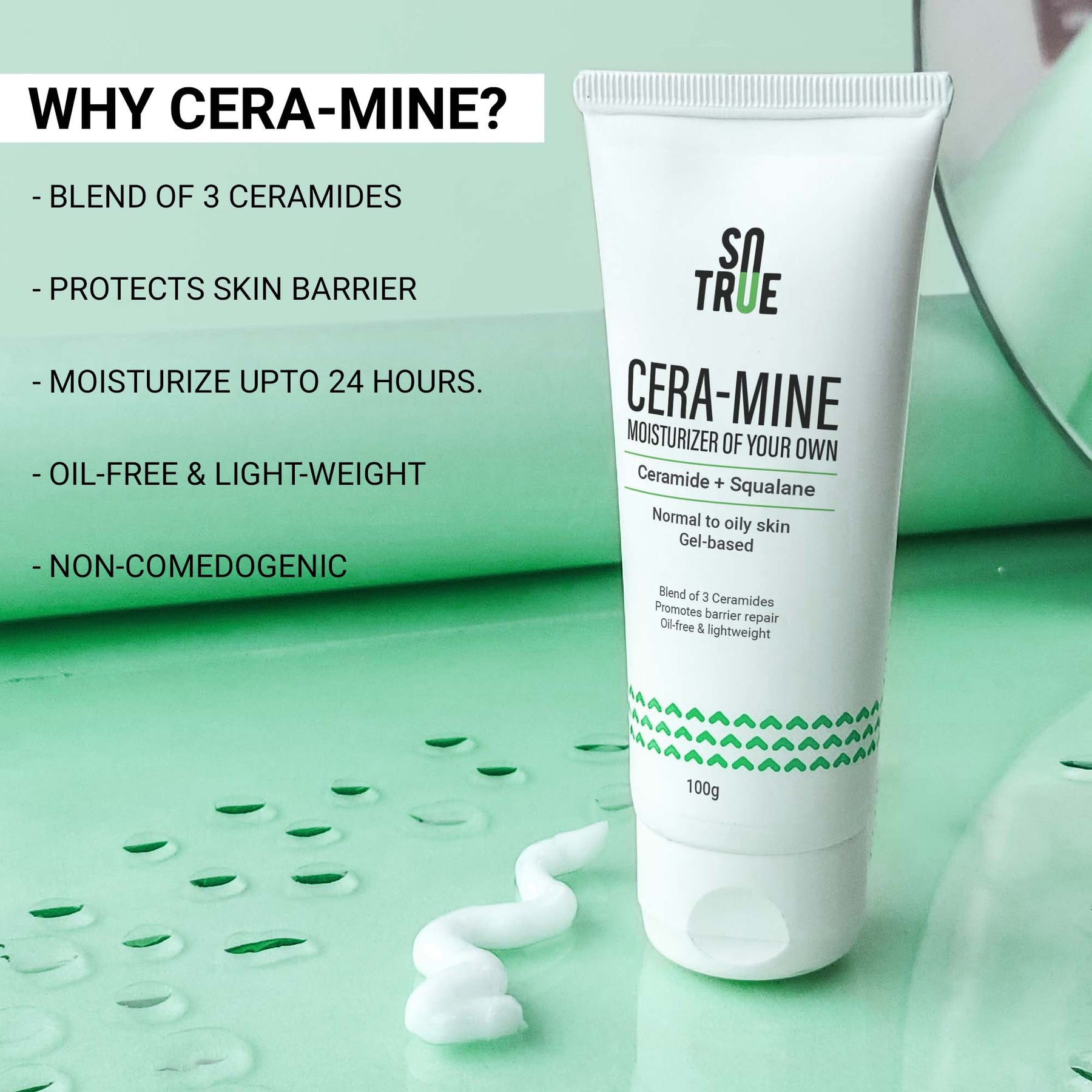 Cera-Mine Moisturizer for Normal to Oily Skin 100g