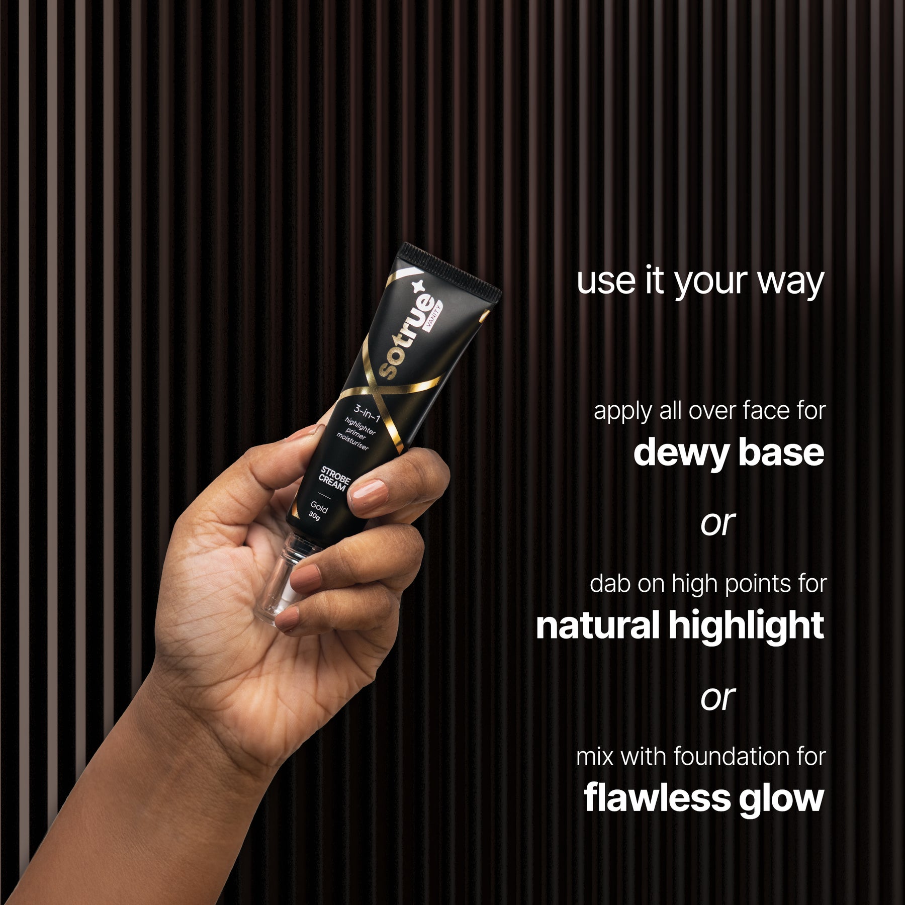 3-in-1 Illuminating Strobe Cream | Gold