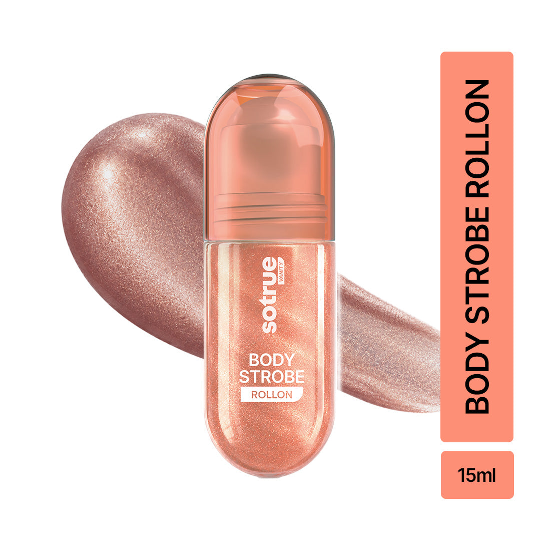 Sotrue Body Strobe Roll-On | Rose Gold