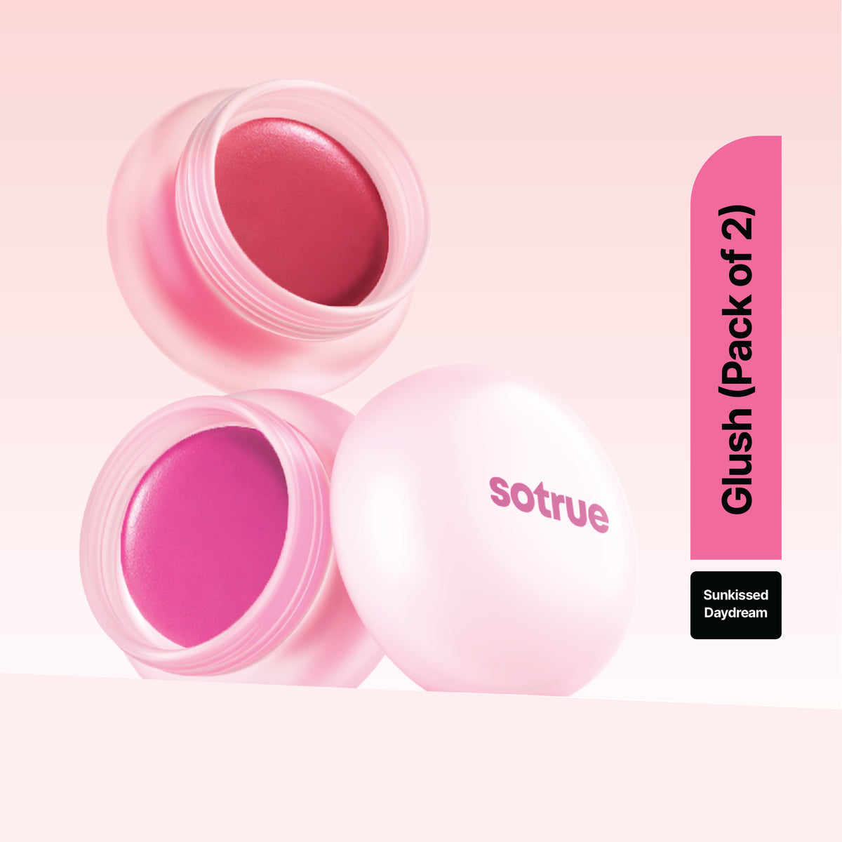 Sotrue Glush Glow Balm | Cheeks, Lips & Eyelids | Pack of 2