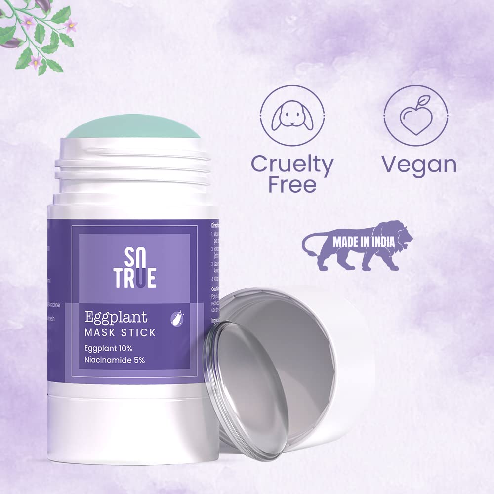Egg Plant Cleansing Face Mask Stick