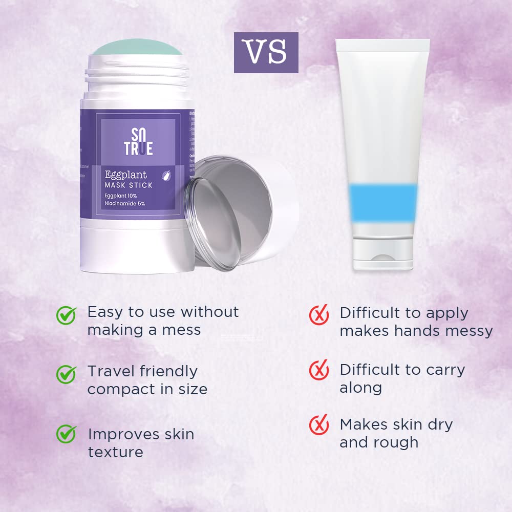 Egg Plant Cleansing Face Mask Stick