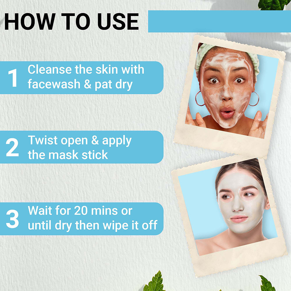 Salicylic Face Care Duo | Salicylic Acid Face Mask Stick & Salicylic + AHA Face Wash