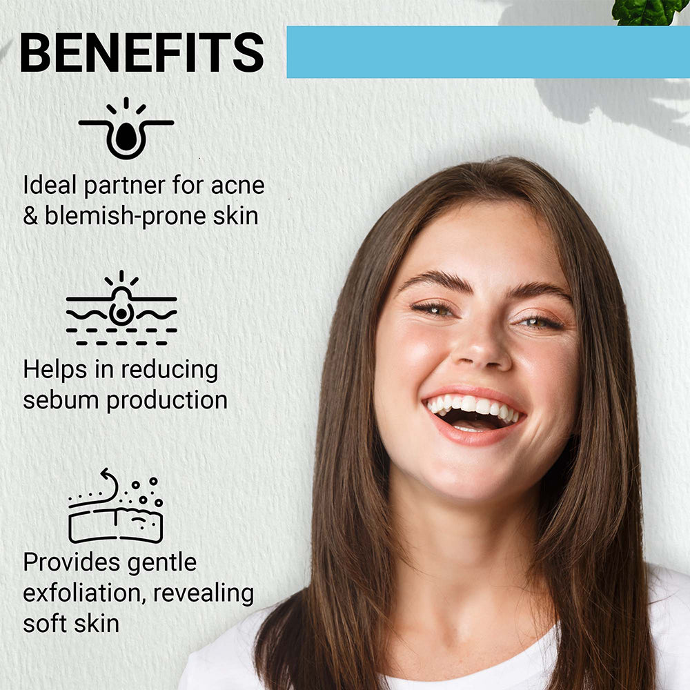 Salicylic Face Care Duo | Salicylic Acid Face Mask Stick & Salicylic + AHA Face Wash