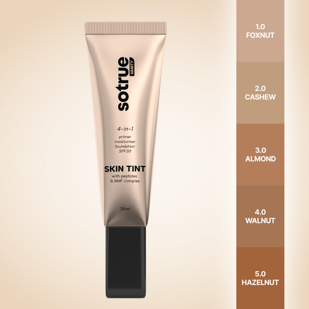 Sotrue 4-in-1 Skin Tint, light to medium coverage, SPF 30, 35ml bottle