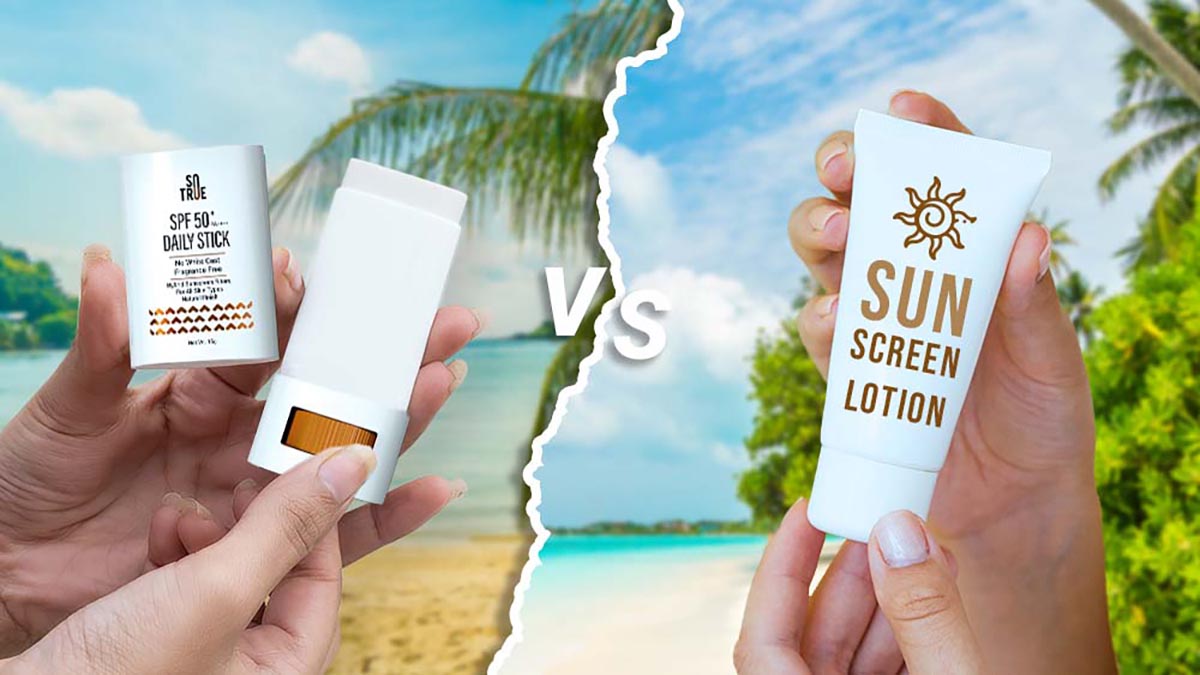 Benefits of Using a Sunscreen Stick vs. Lotion