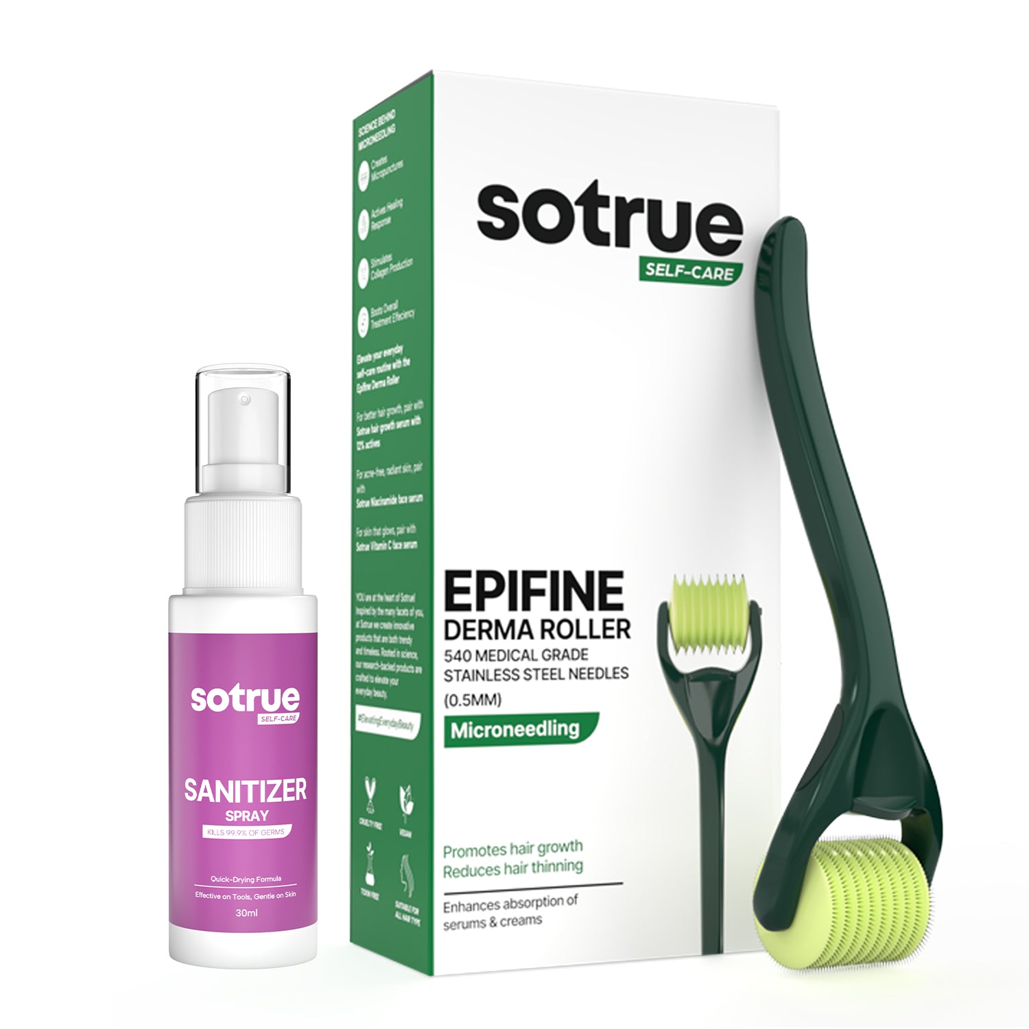 Epifine Derma Roller (0.5mm) | Microneedling