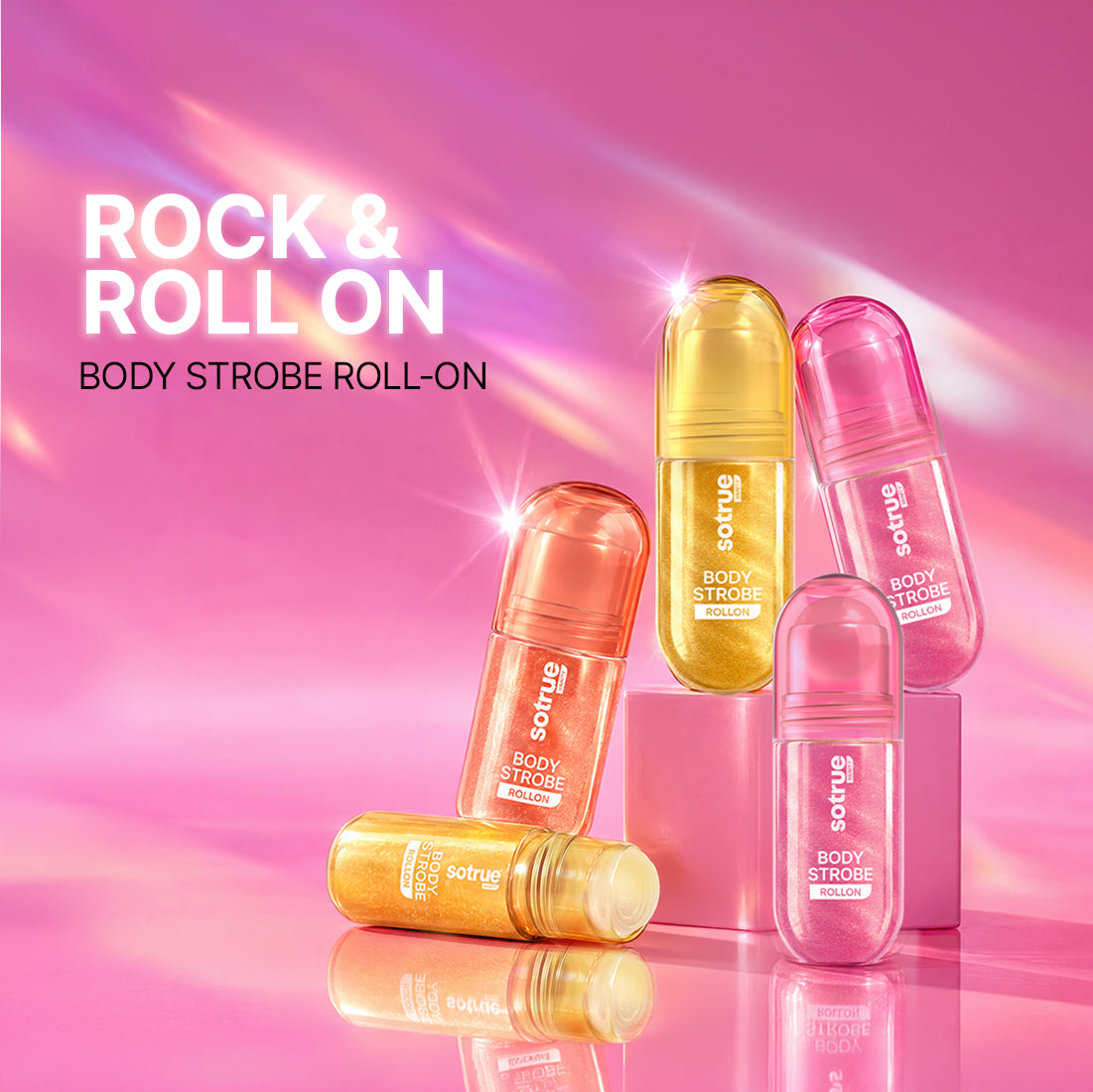 Sotrue Body Strobe Roll-On | Gold