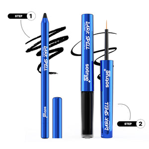 Dark Spell Combo Pack of 2 | Kohl Pencil & Eyeliner