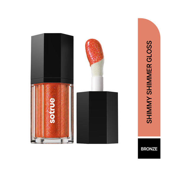 Sotrue Shimmy Lip Gloss | Ultra-Shine Gloss with Sheer Tint | Hydrating, Lightweight & Non-Sticky