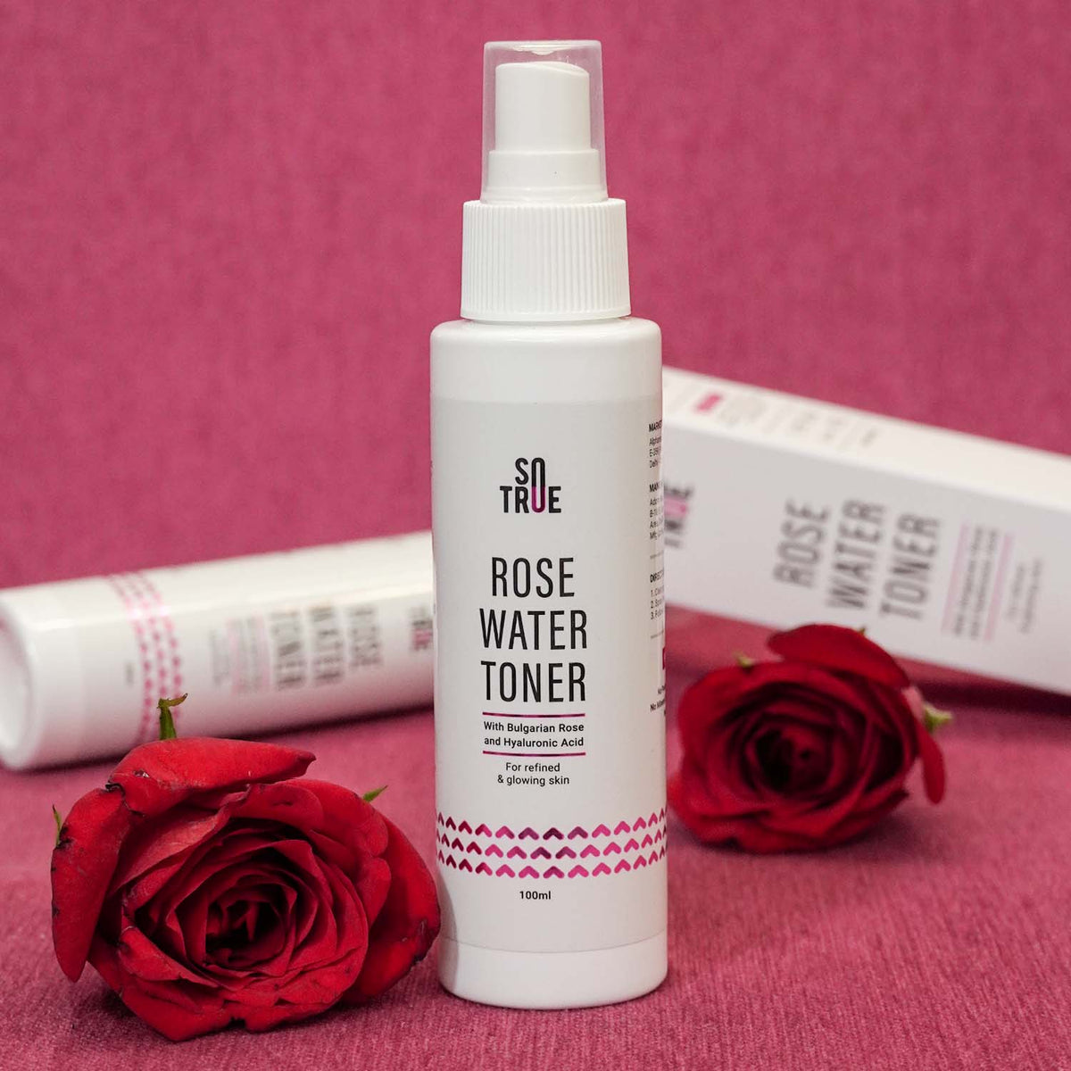 Rose Water Spray with Bulgarian Rose & Hyaluronic Acid 100ml