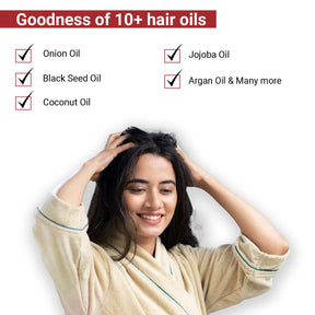 Onion Hair Oil with Black Seed Oil 200 ml