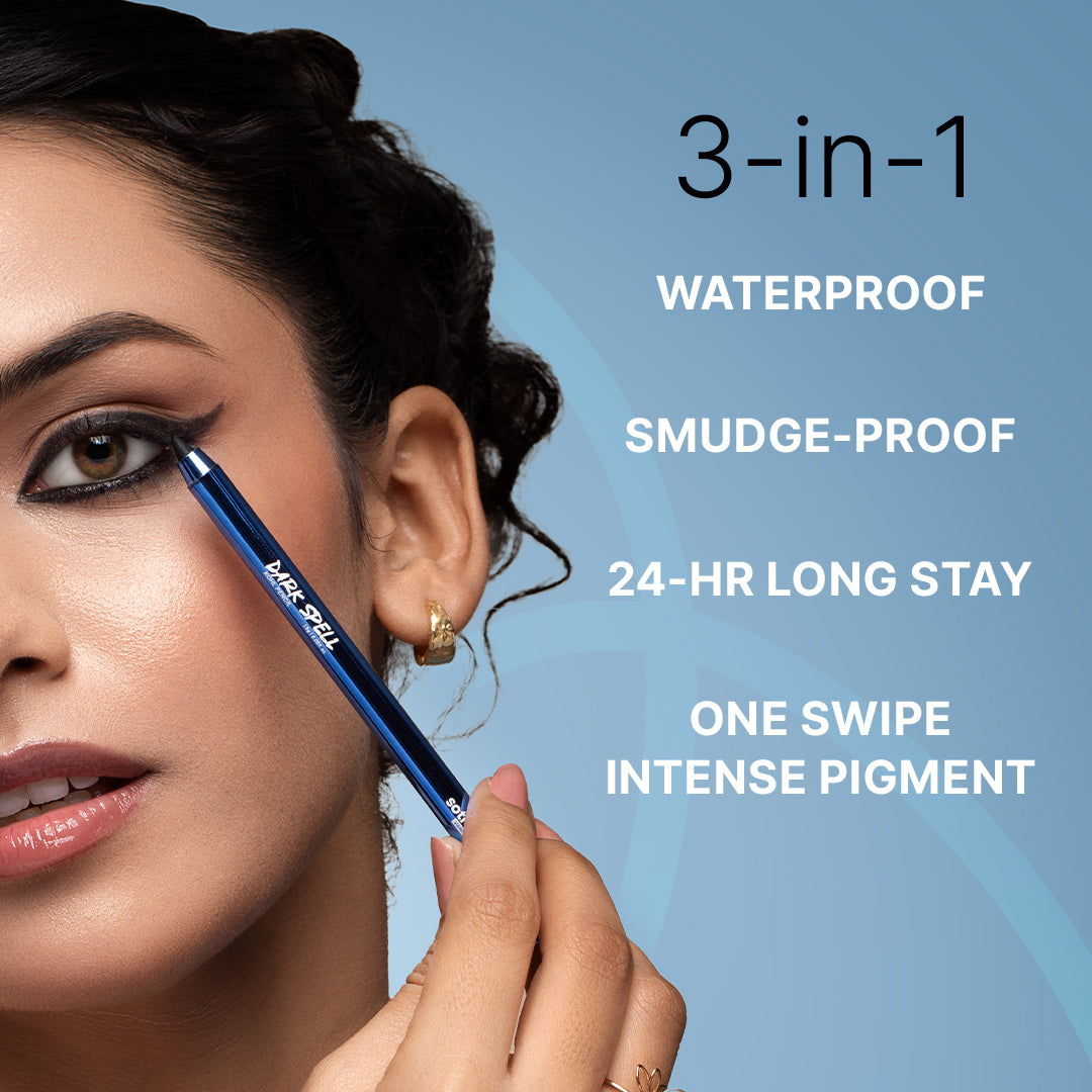 Dark Spell Kohl Kajal Pencil | Intense Jet Black