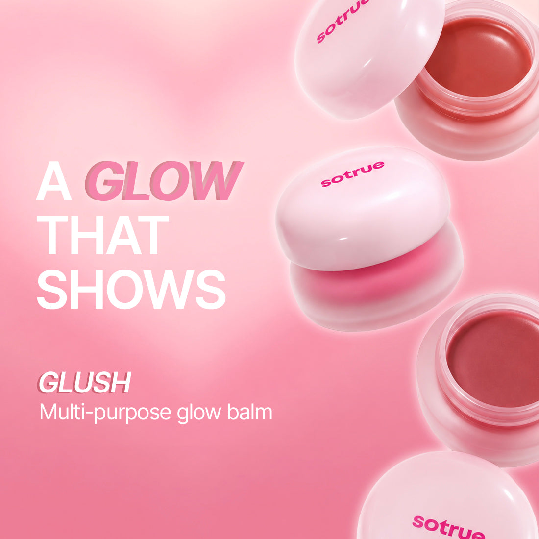 Sotrue Glush Glow Balm | Cheeks, Lips & Eyelids
