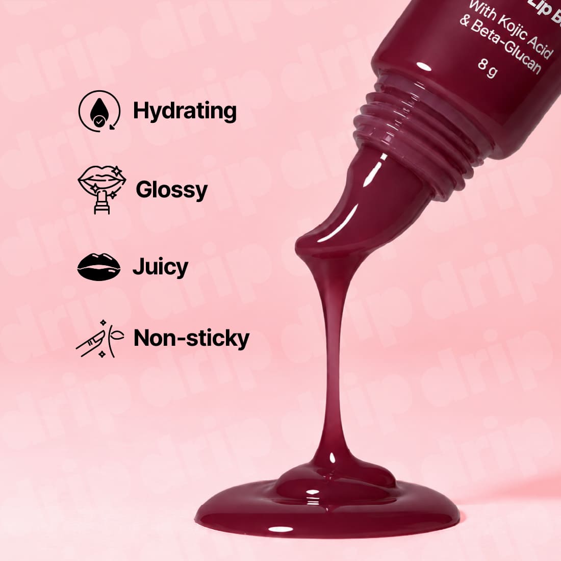 Sotrue Glossy Drip Tinted Lip Balm | Juicy Glossy Finish & Lip-Hydration | Non-Sticky Lip Balm for Pigmented, Dry, Chapped Lips