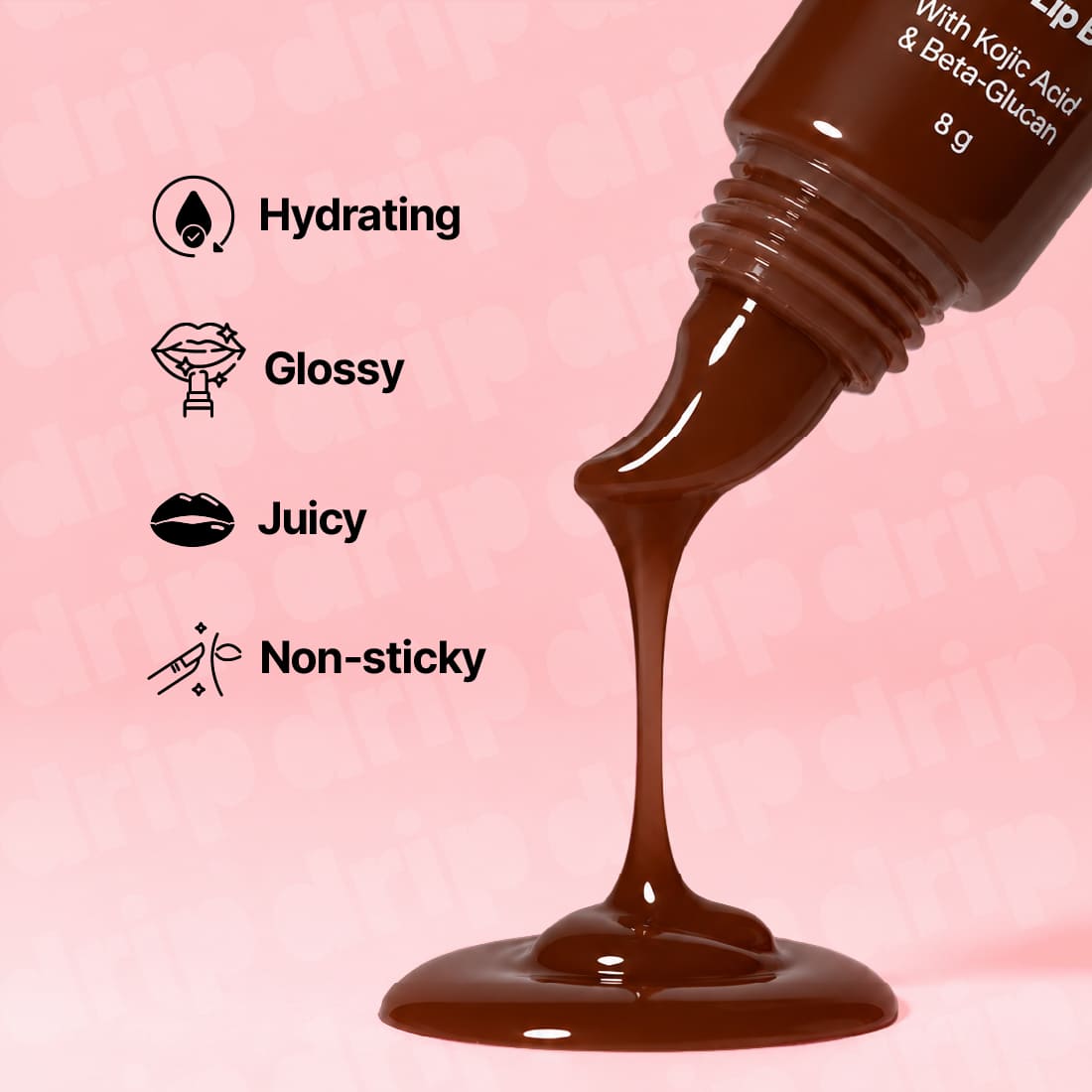 Sotrue Glossy Drip Tinted Lip Balm | Juicy Glossy Finish & Lip-Hydration | Non-Sticky Lip Balm for Pigmented, Dry, Chapped Lips