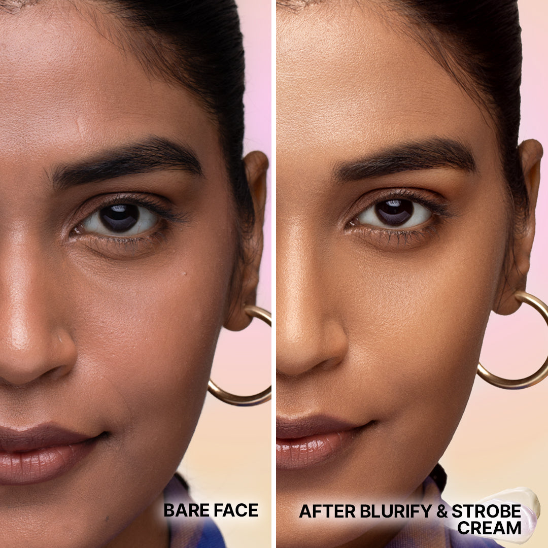 Prep & Glow Combo | Primer + Strobe Cream (Gold)