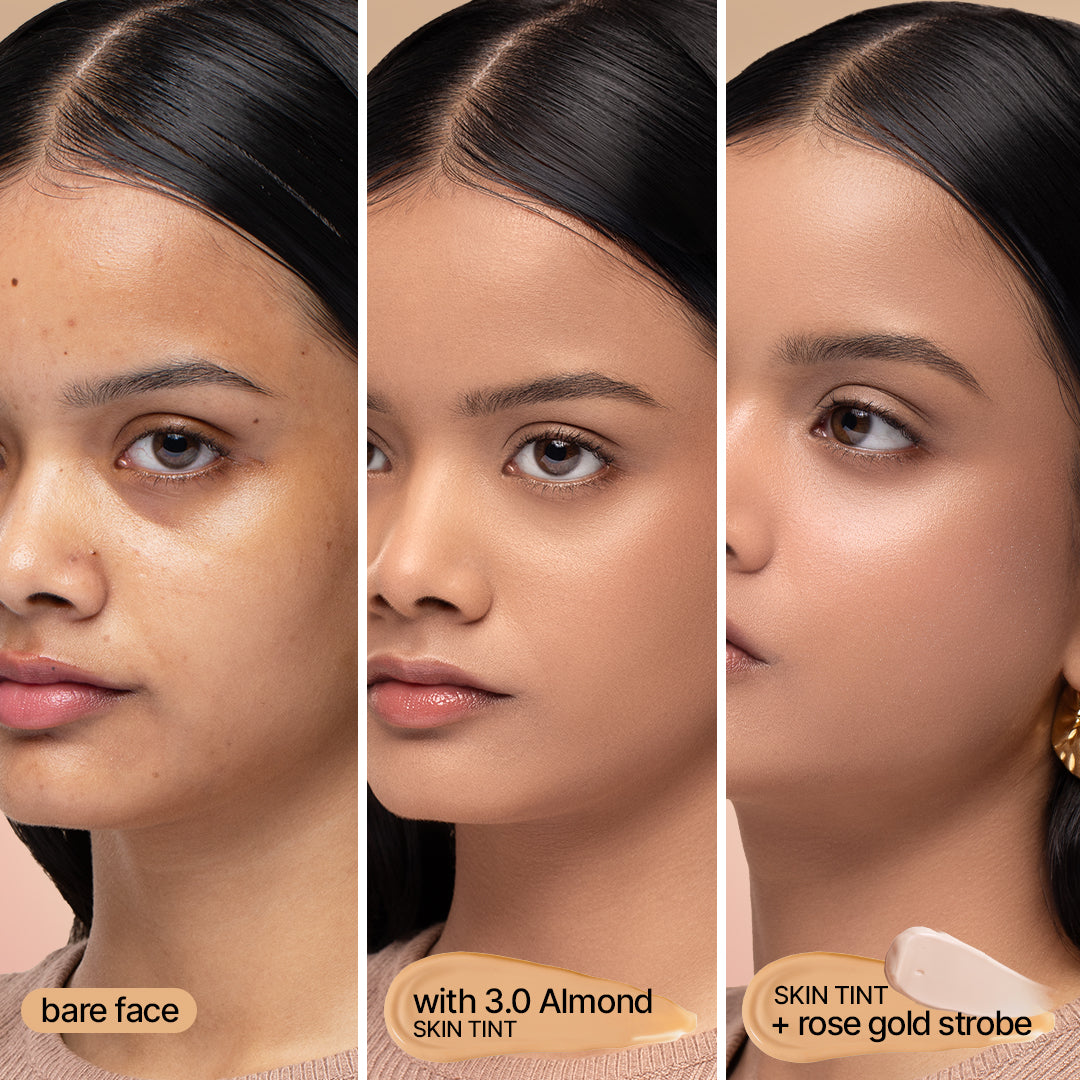 Go-to Glow Combo | Strobe Cream Rose Gold & Skin Tint