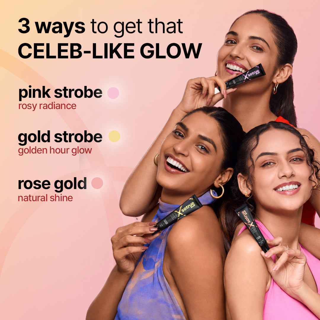 Illuminating Mini Strobe Cream Combo | Pack of 3 | 90g