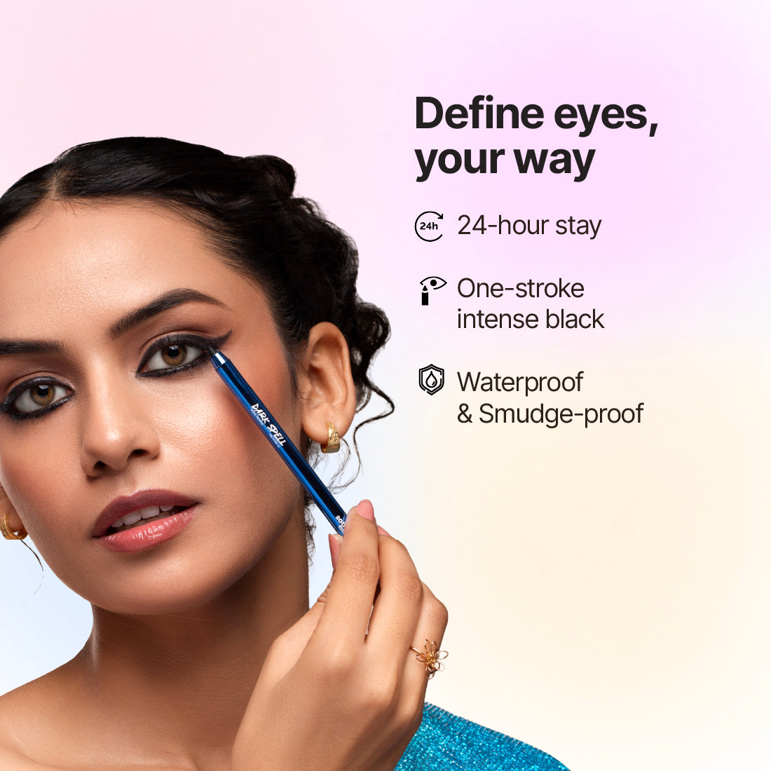 Sotrue Glow-up Combo | Blurify Filter Primer + 4-in-1 Skin Tint + Strobe Cream + Dark Spell Kohl Kajal