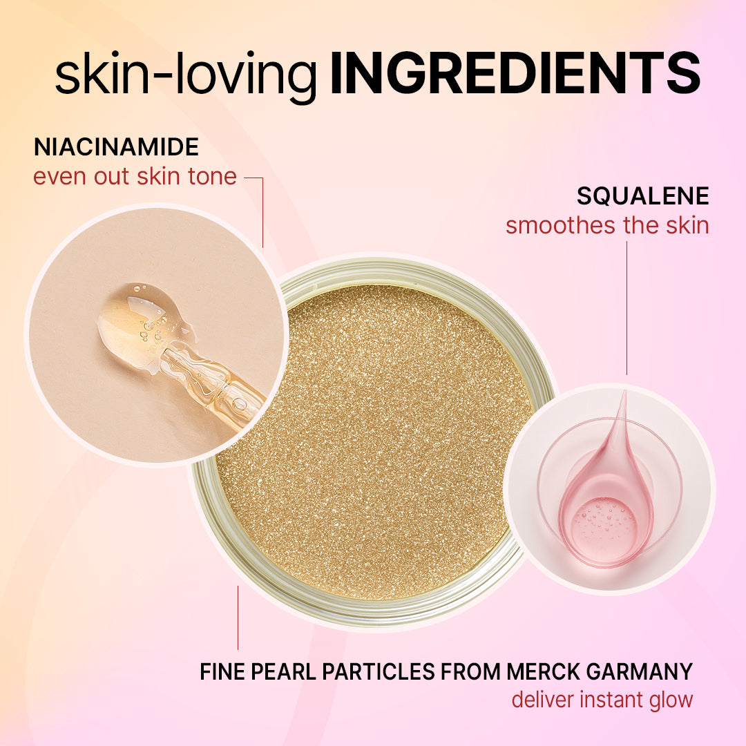 Prep & Glow Combo | Primer + Strobe Cream (Gold)