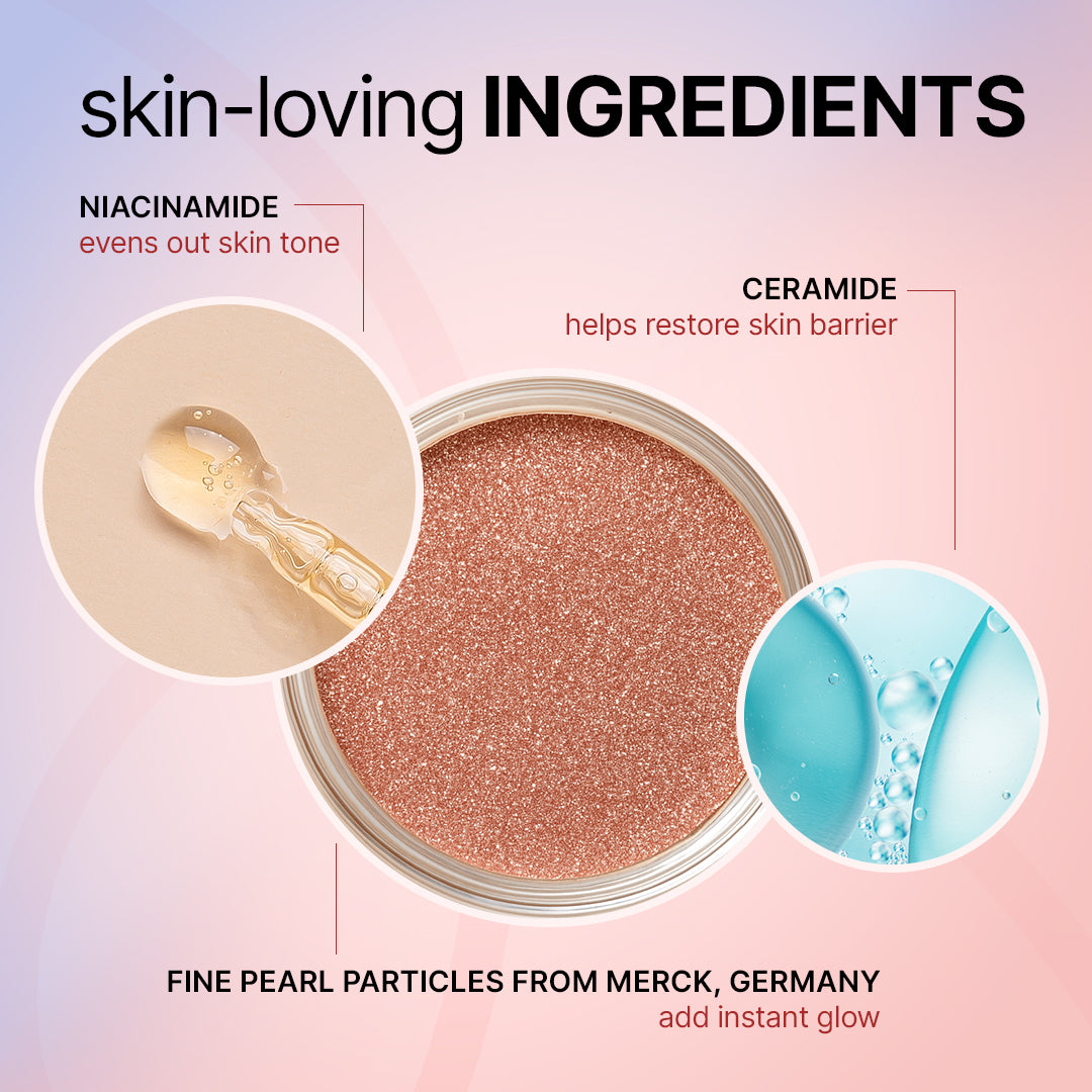 Glow & Define Combo | Strobe Cream & Kohl Pencil | Rose Gold