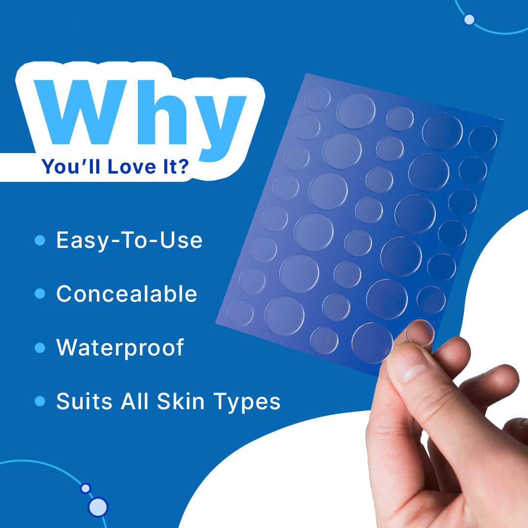 Hydrocolloid Acne Pimple Patch | Salicolloid™ Technology