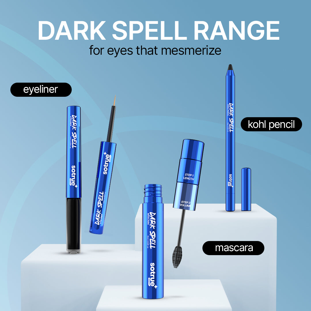 Dark Spell Combo Pack of 2 | Kohl Pencil & Eyeliner