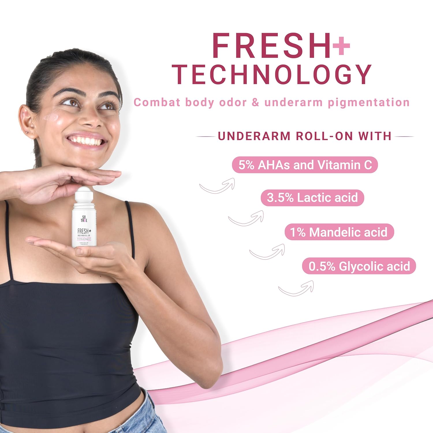 Fresh+ Underarm Roll-on | Odour & Sweat Control