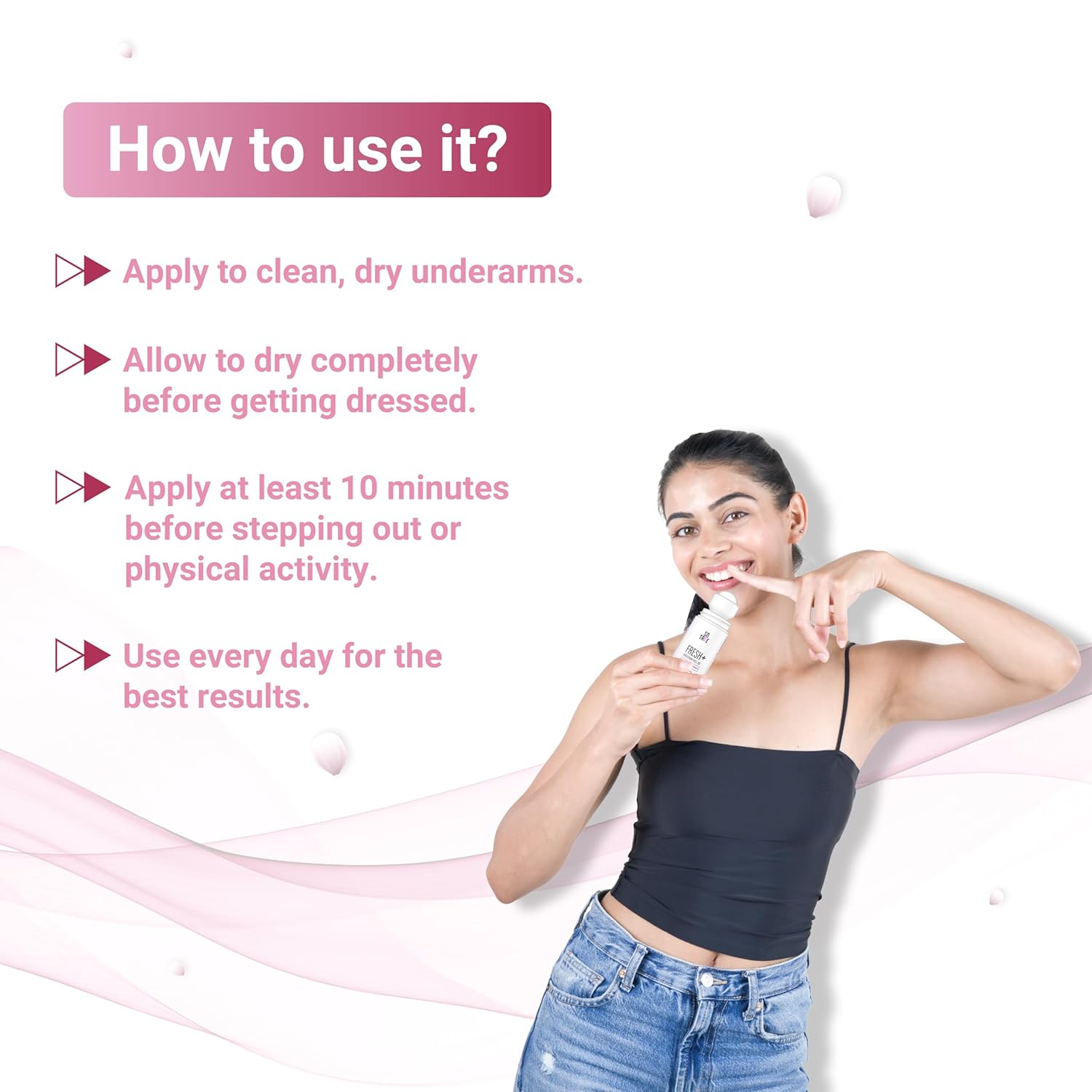 Fresh+ Underarm Roll-on | Odour & Sweat Control