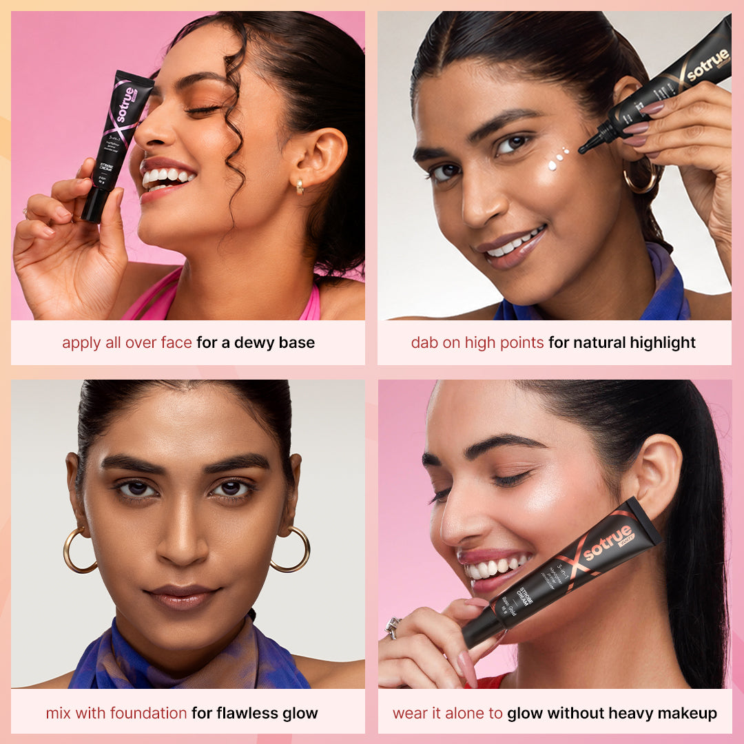 Illuminating Mini Strobe Cream Combo | Pack of 3 | 90g