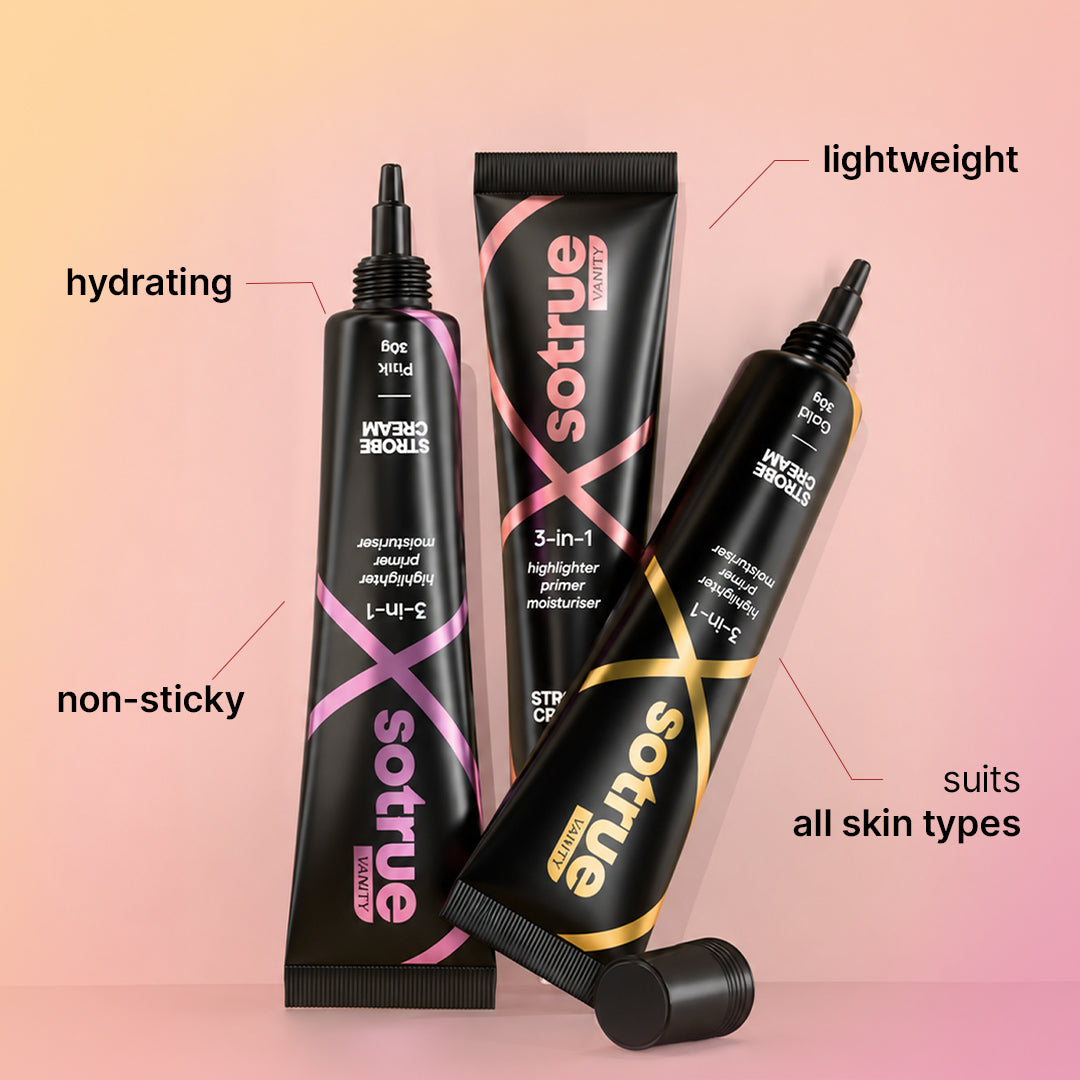 Illuminating Mini Strobe Cream Combo | Pack of 3 | 90g