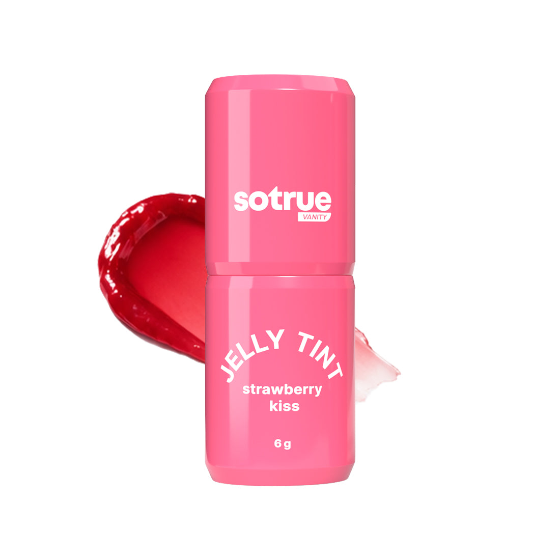 Sotrue Jelly Tint for Lips, Cheeks & Eyes |  Strawberry Kiss