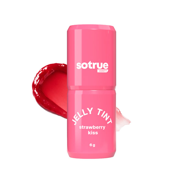 Sotrue Jelly Tint for Lips, Cheeks & Eyes |  Strawberry Kiss