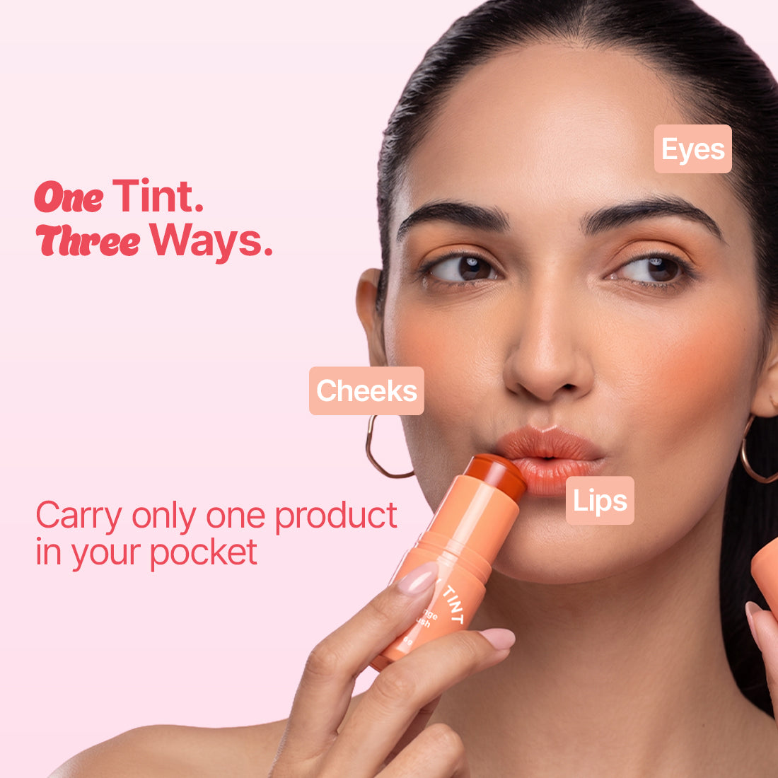 Sotrue Jelly Tint for Lips, Cheeks & Eyes |  Orange Crush