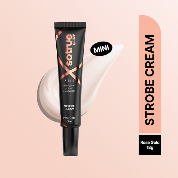3-in-1 Mini Strobe Cream | Rose Gold 18ml
