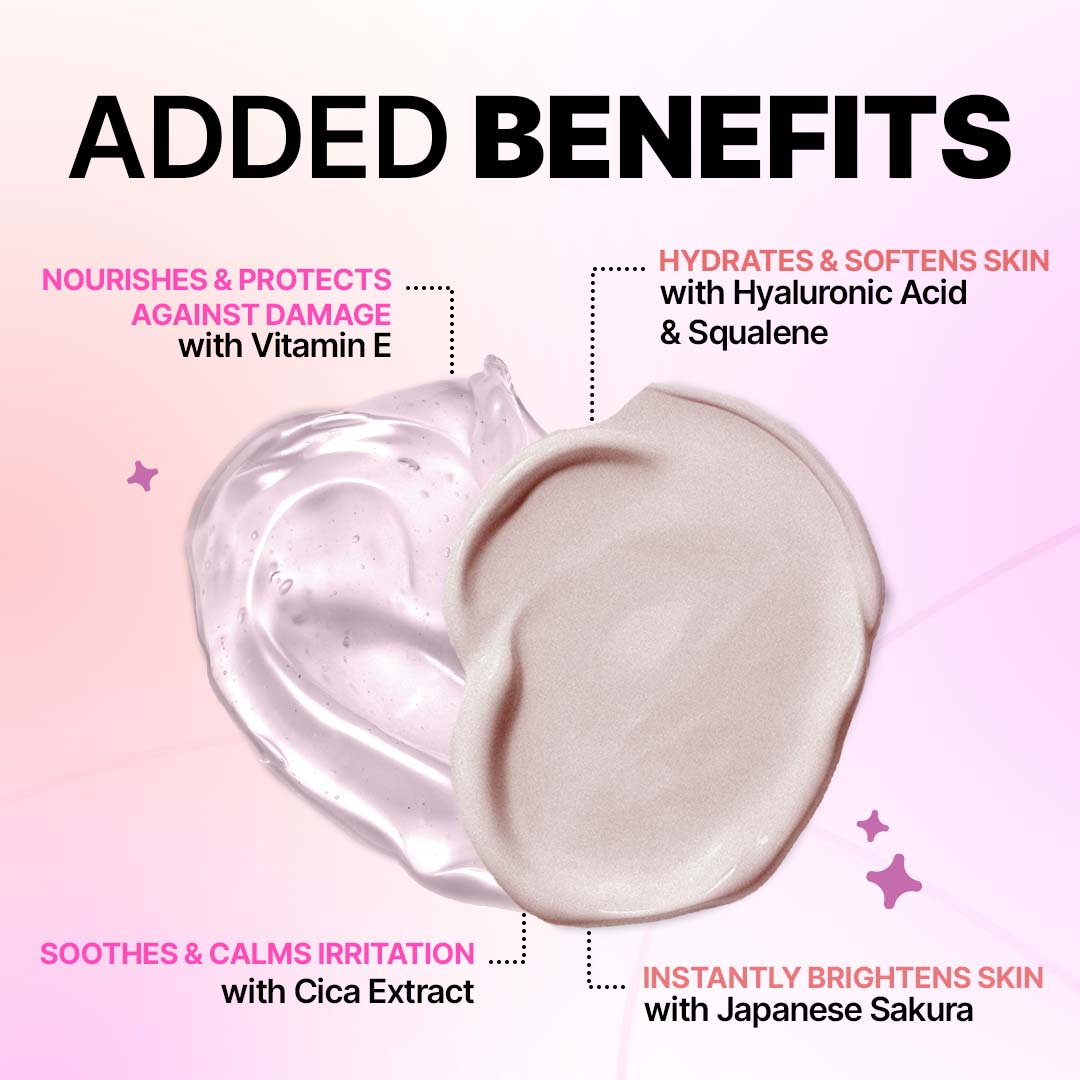 Prep & Glow Combo | Primer + Strobe Cream (Pink)